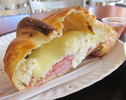 Ham and Cheese Calzone