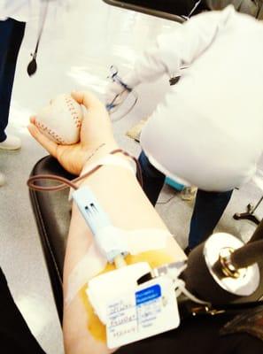 Donating blood :)