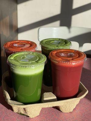 Our 100% healthy fresh juice...