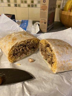 Asada burrito- Huge!! Burritos