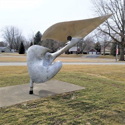 Phoenix Rising from the Ashes by Robert Edward Hamilton 1965