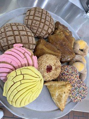 Pan dulce and assorted sweets