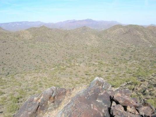 High above Cave Creek