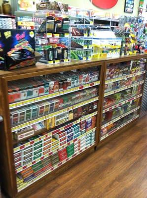 Extensive tobacco selection