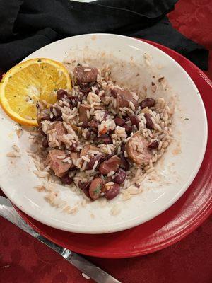 Red Beans & Rice & Andouille