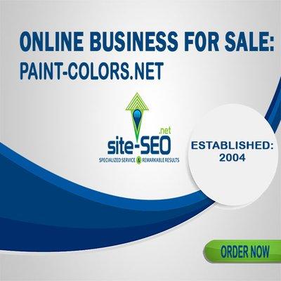 Online Business For Sale-Paint-Colors.net