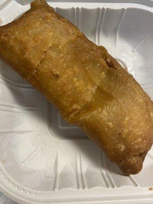 Fried chimichanga (burrito)