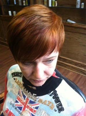 Cut, Color & Lo-lights by Sahar