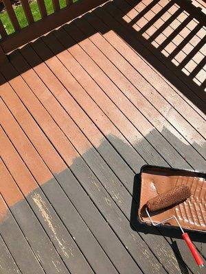 Deck Refinishing