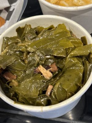 Collard greens that were off the charts