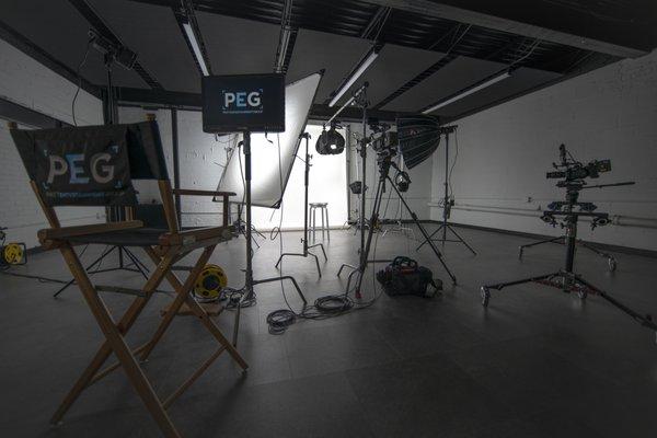 Our Studio inside PEG HQ