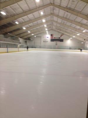 Interior of rink