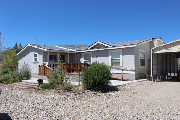 amargosa 7 acres triple wide