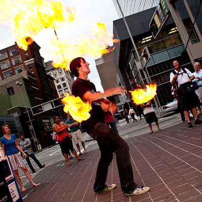 Fire Performing