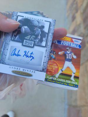 It's an autograph,  and a pack of Score '91. . What do you think? Maybe break even? But I'm a collector.  So it's a loss