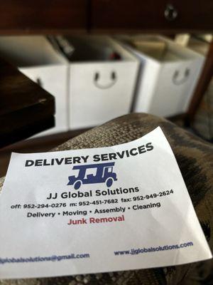 JJ Global contact info