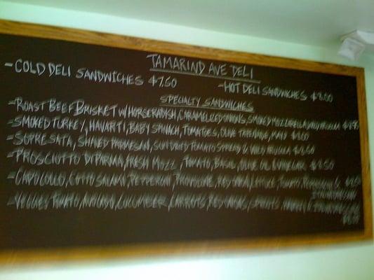 The Menu Board