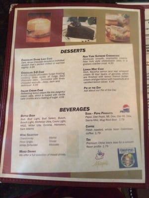 Desserts