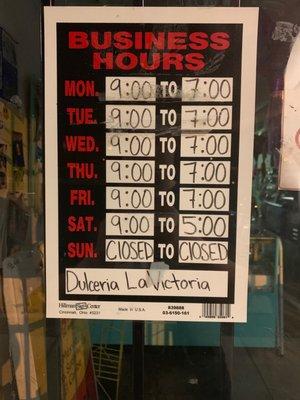 Business hours