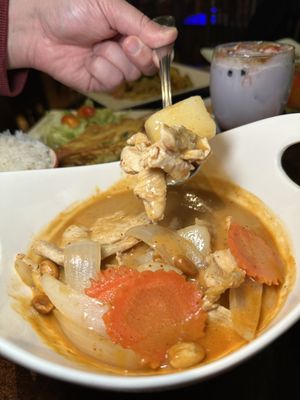 Massaman Curry with Coconut Milk