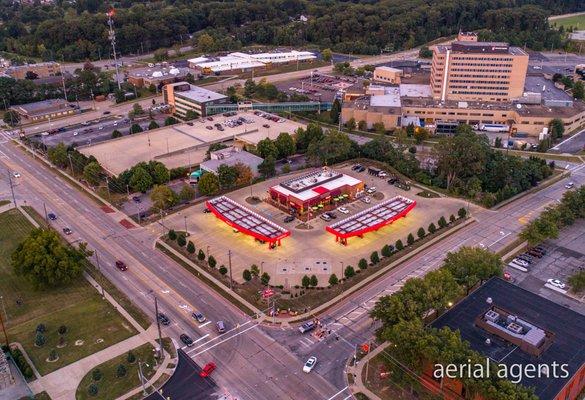 Sheetz Station on Ridge Road. Photo by: Aerial Agents