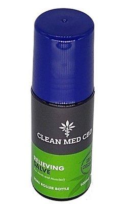 30mL RELIEVING Salve Roller (500mg CBD):  https://www.cleanmedcbd.com/product/full-spectrum-organic-30ml-relieving-salve-roller-500mg-cbd/