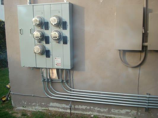 Covina New Four Unit Meters Installed