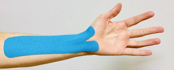 Kinesiotape for wrist pain and Carpal Tunnel