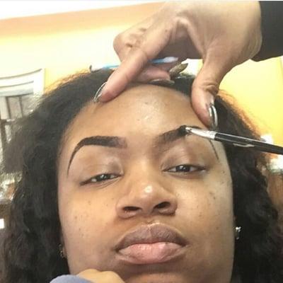 Eyebrow Scupting and Eyebrow Tinting