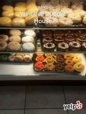 Fresh donuts all day, open 24/7, friendly staff :)