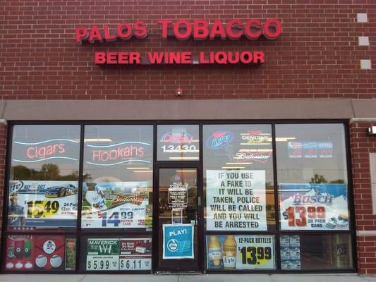 Palos Tobacco Beer Wine Liquor