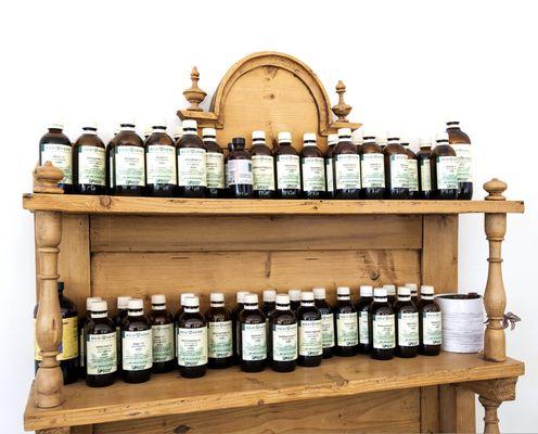 We blend custom herbal tinctures for all your health and wellness needs.