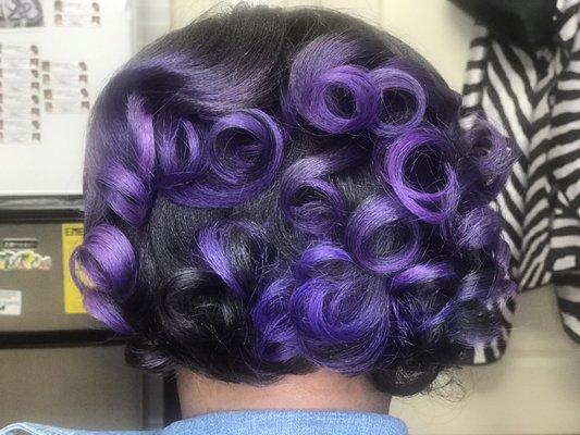 Color and curls