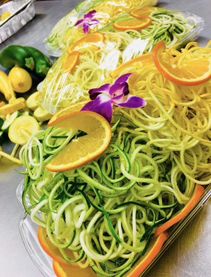 Zucchini and Squash Noodles