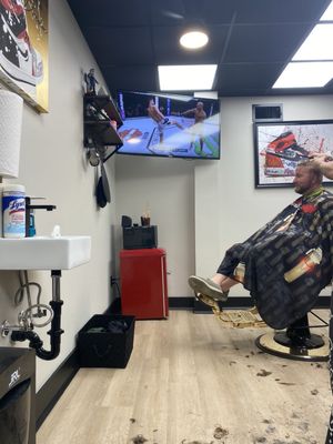 Watch TV during cut