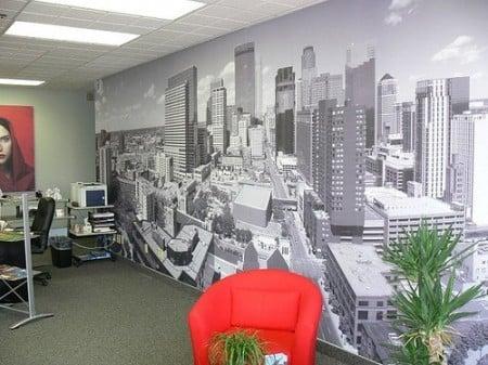 Minneapolis Skyline Wall Mural