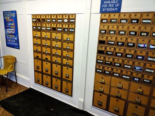 US Post Office Moylan-Rose Valley Train Station -- interior