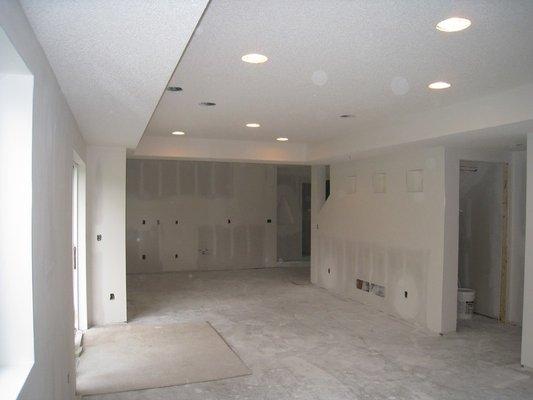 Professional drywall