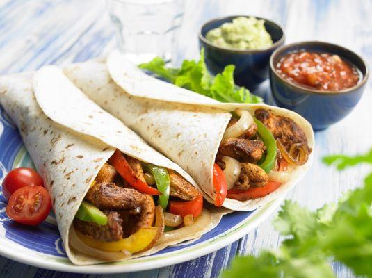 Steak Fajita Wrap (chicken also)