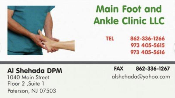 Main Foot and Ankle