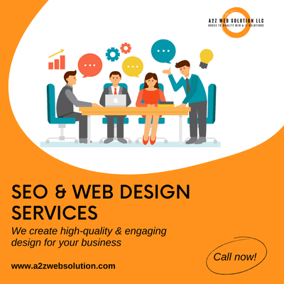 SEO & Web Design services by A2Z Web Solution LLC