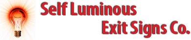 Self Luminous Exit Signs