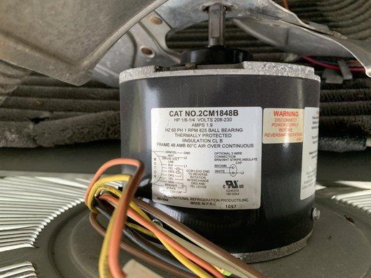 Replacing a Condensing Fan motor on a Goodman 3ton system