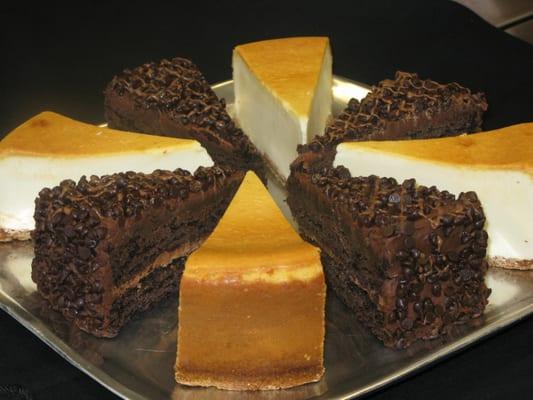 Finish dinner with a slice of NY Style Cheesecake or Death by Chocolate Cake-delivered!