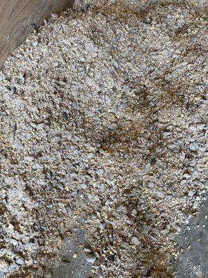 This is cow or goat grain that we sale in 55gal drums