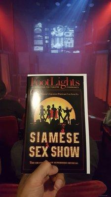 Program - get to know the players in the "Siamese Sex Show" (11/13/16)! #Hollywood #SupportLocalTheatre