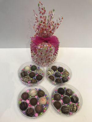 Gourmet Chocolate Truffle Tower -Custom 1-4 Layers