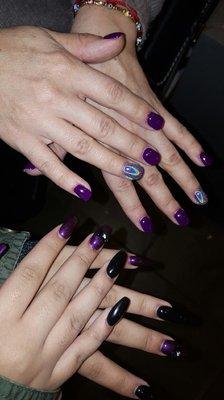 Nails by the profesional technician..