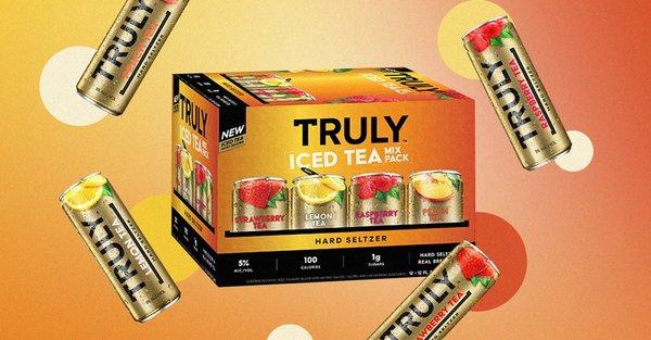 Truly iced tea 
#truly