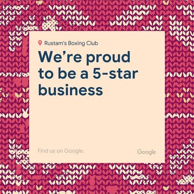 WE ARE A 5 STAR BUSINESS!